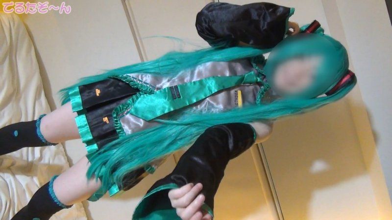 那位初音蕾雅小姐以重制版復活！穿着一般初音服装的自慰＆性爱篇！